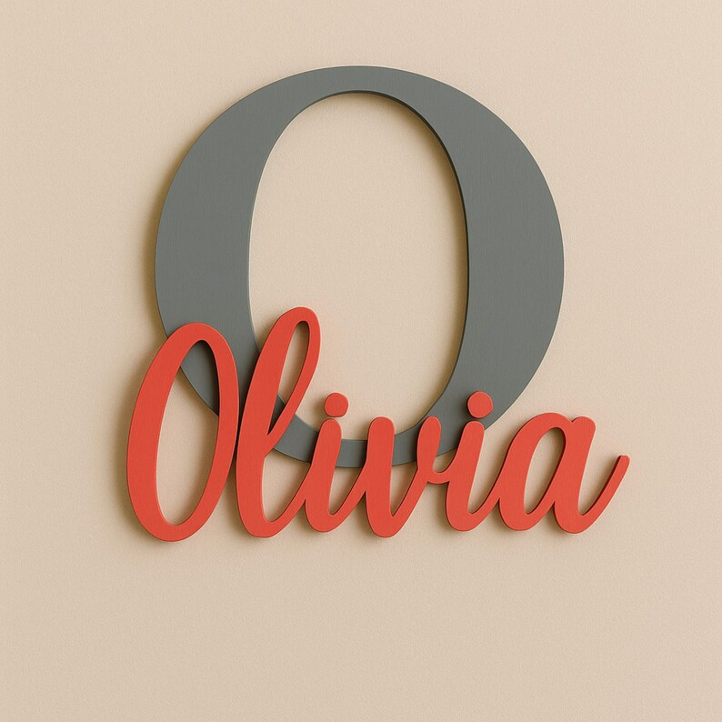 1pc Personalized Wooden Name S – Baby Nursery Wall recenzja i cena