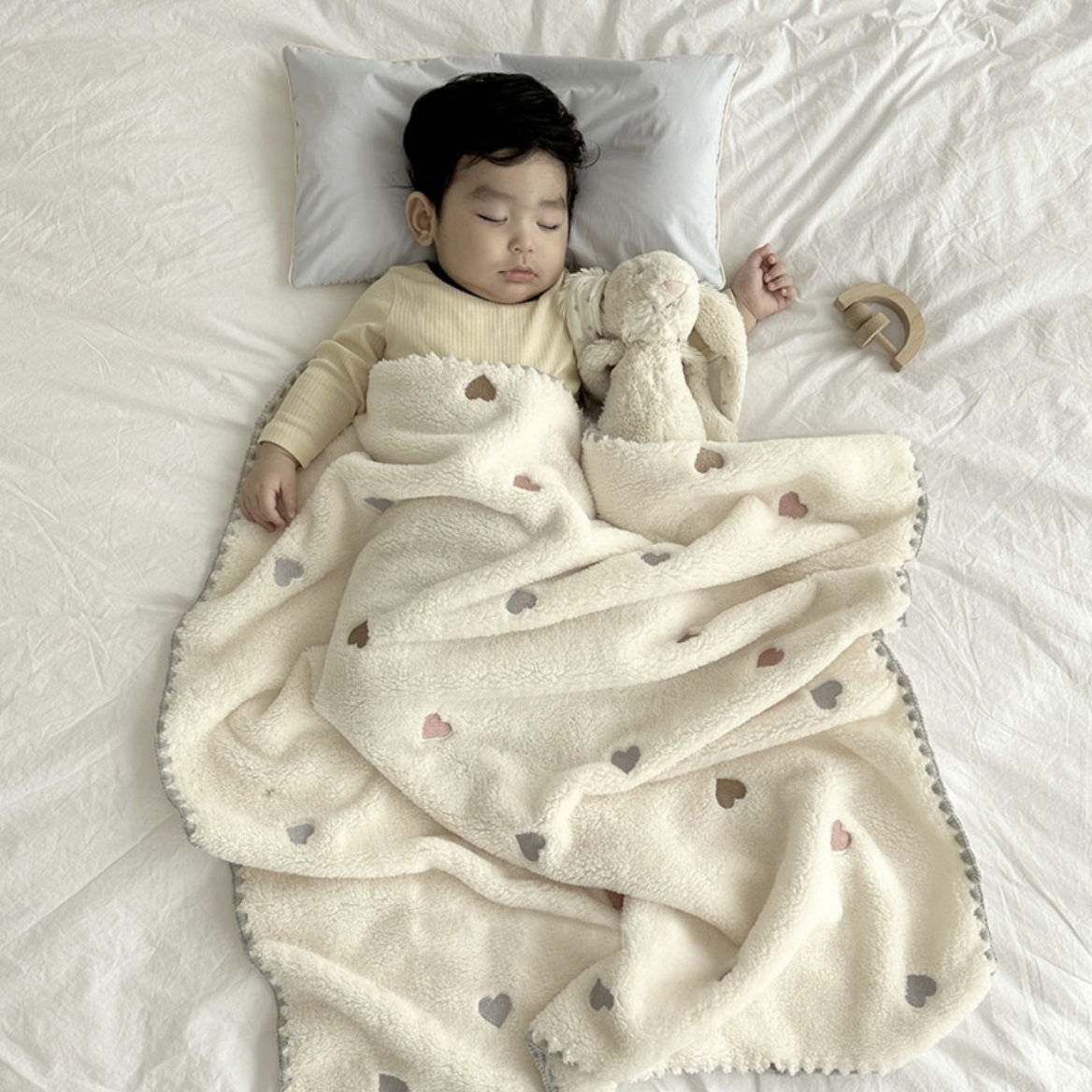 Winter Baby Blankets Newborn F – Baby Girl Nursery Quilt recenzja i cena