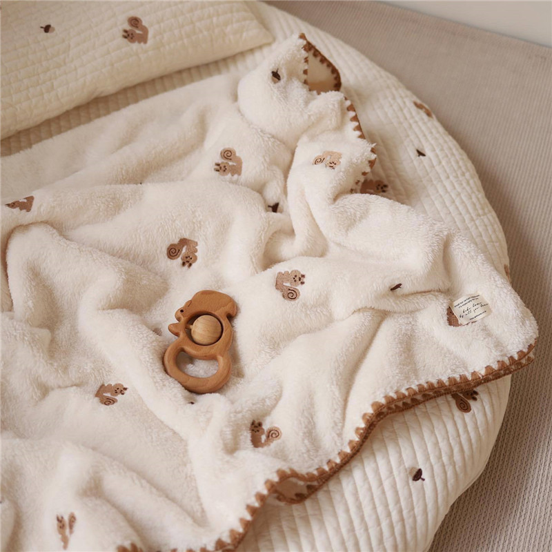 Winter Baby Blankets Newborn F – Baby Girl Nursery Quilt recenzja i cena
