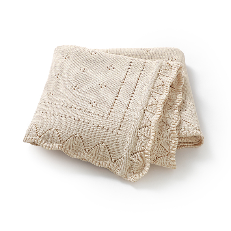 Baby Blankets Cotton Knitted 1 – Baby Girl Nursery Quilt recenzja i cena
