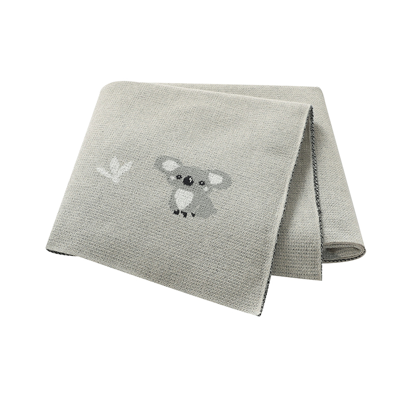 Grey Baby Blankets Cotton 100* – Baby Girl Nursery Quilt recenzja i cena