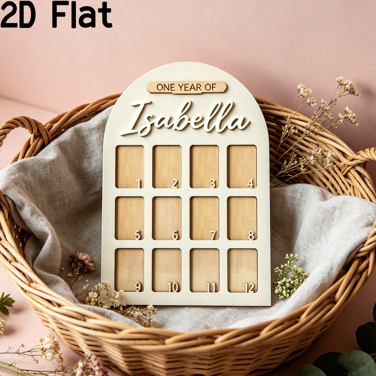1Pc Custom Photo Record Board  – Baby Nursery Wall recenzja i cena