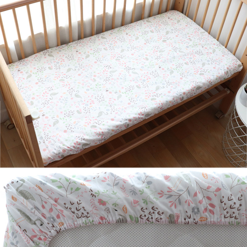 130x70cm 100% Cotton Baby Crib – Baby Nursery Bed recenzja i cena