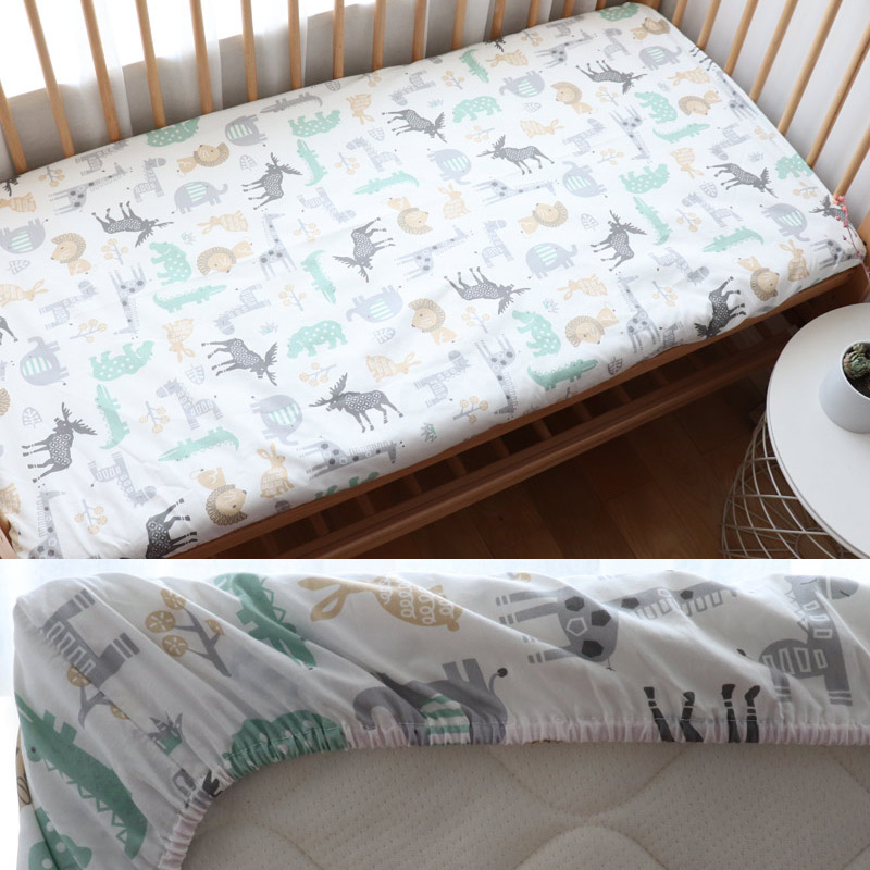 130x70cm 100% Cotton Baby Crib – Baby Nursery Bed recenzja i cena
