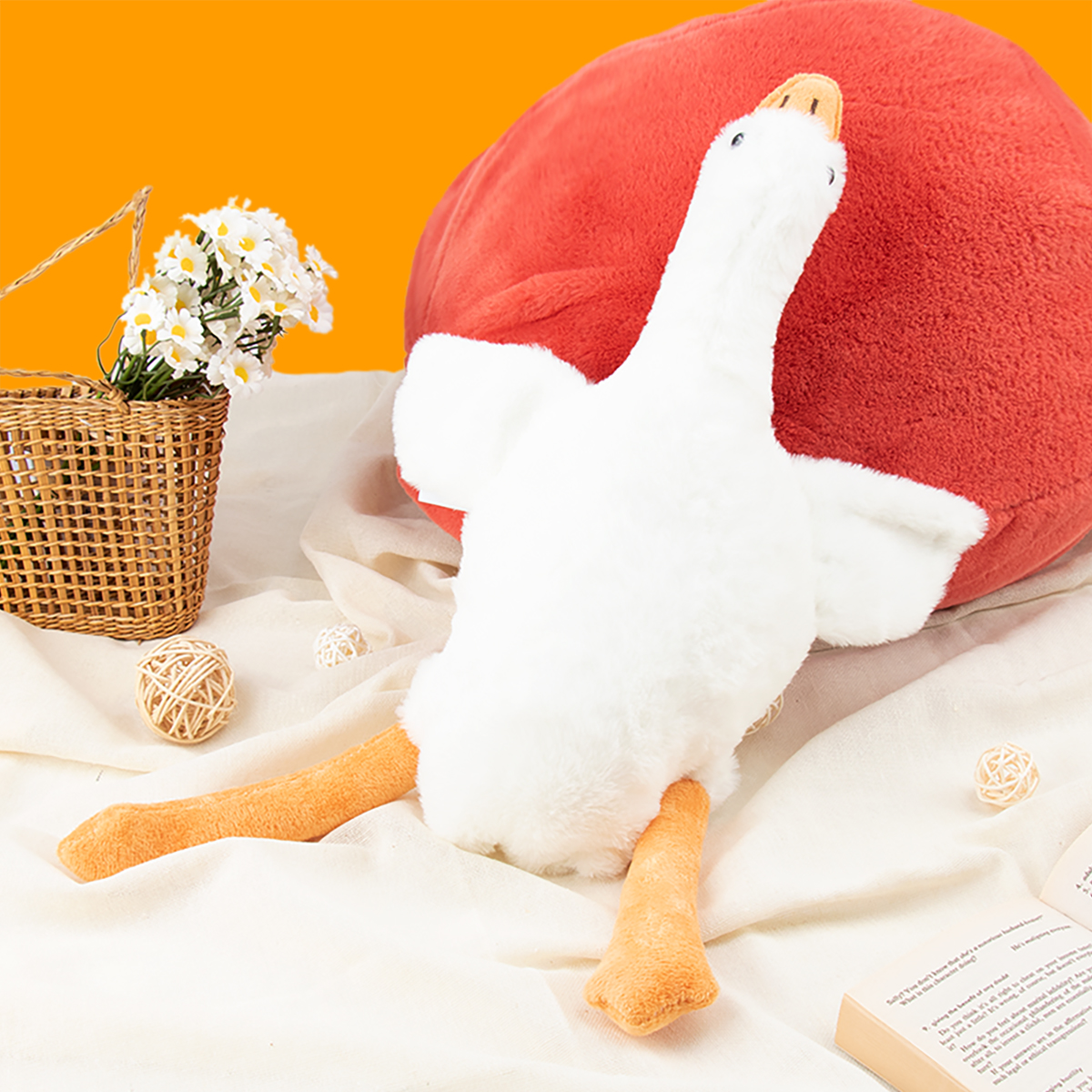 50cm Soft Goose Plush Pillow T – Baby Nursery Games recenzja i cena
