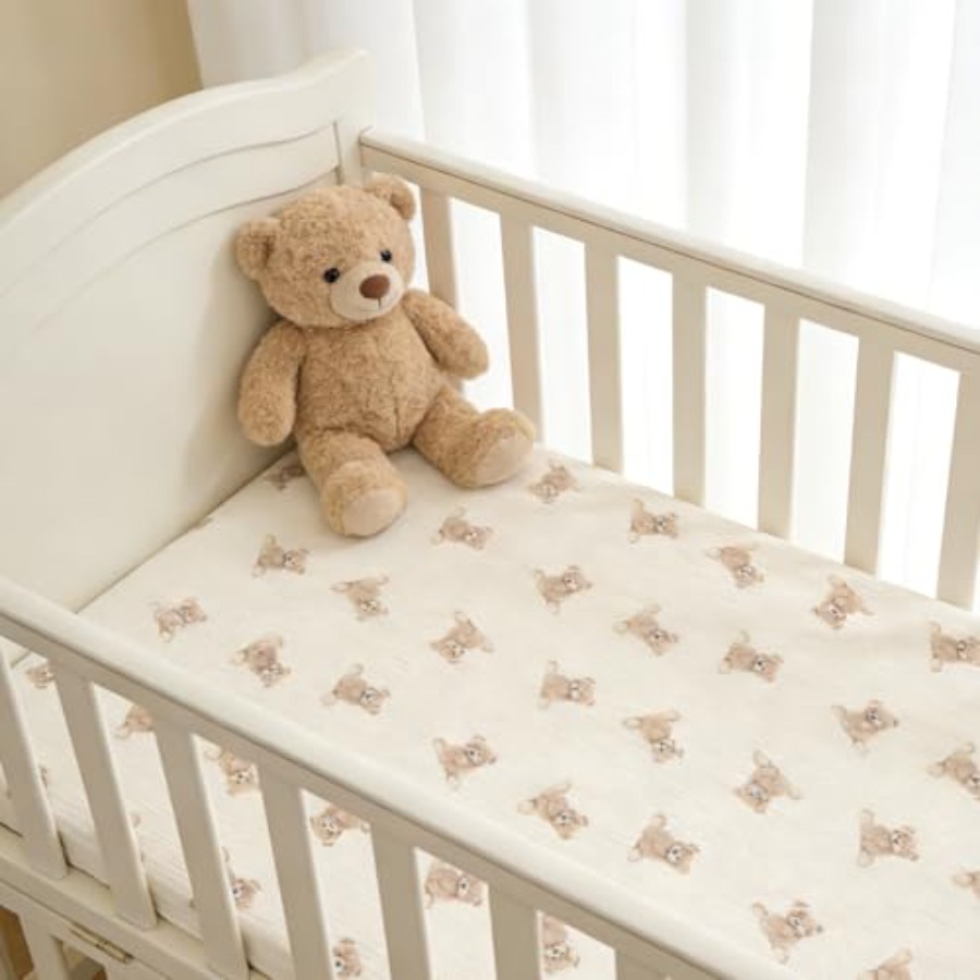 Organic Cotton Muslin Baby Cri – Baby Girl Nursery Quilt recenzja i cena