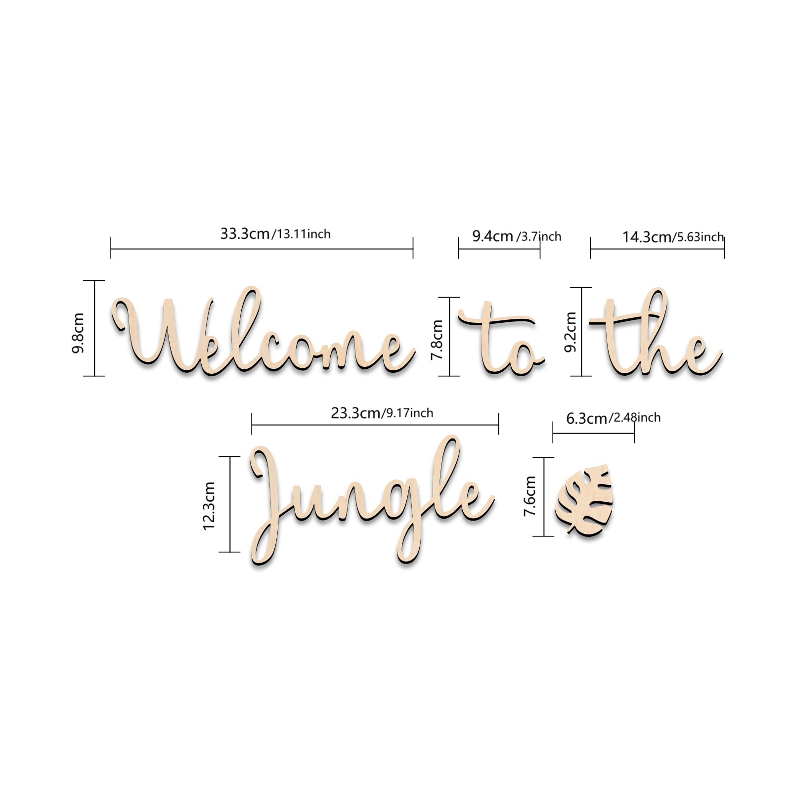 Welcome to the Jungle Wooden S – Baby Nursery Home recenzja i cena