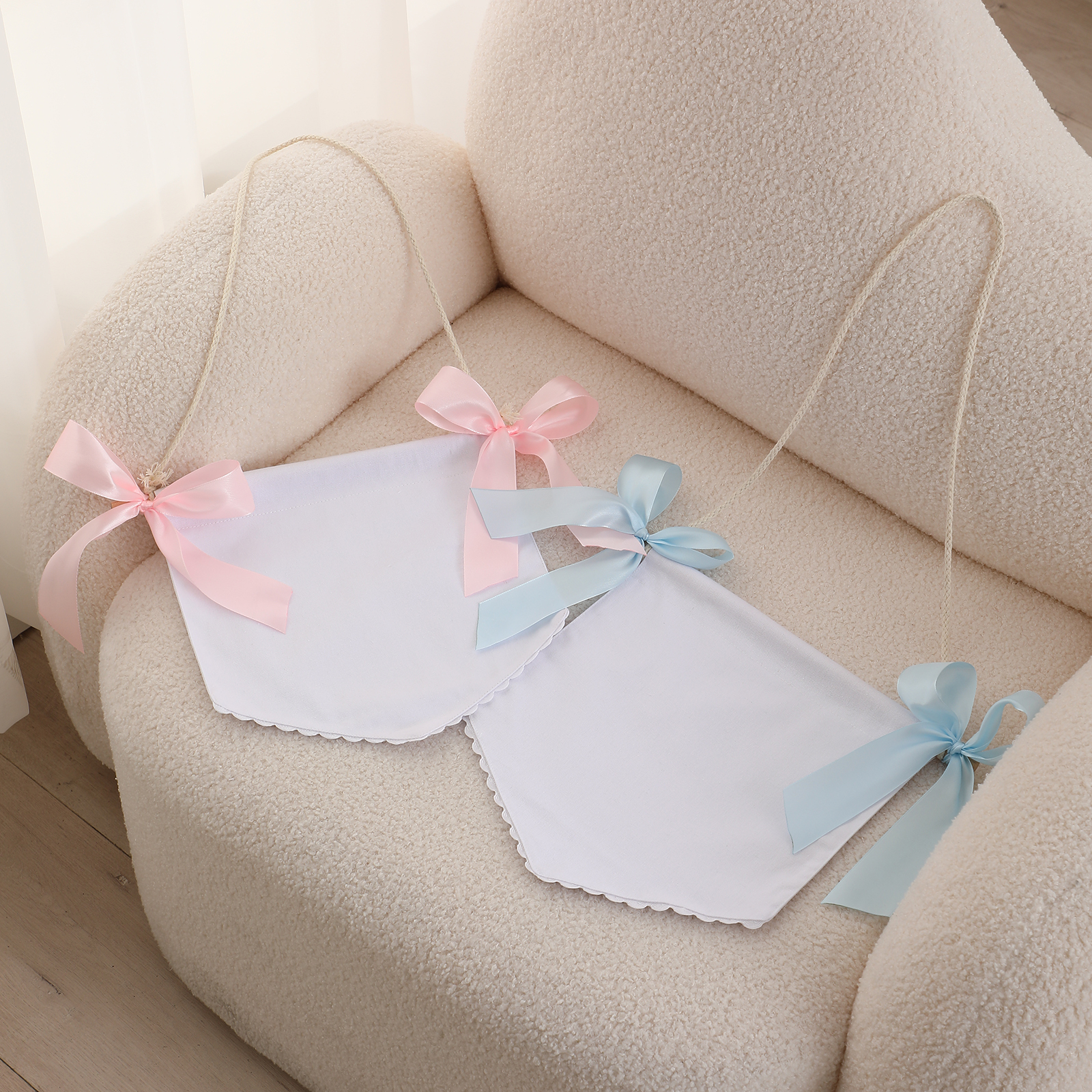 Baby Welcome Banner With Ribbo – Baby Nursery In Hospital recenzja i cena