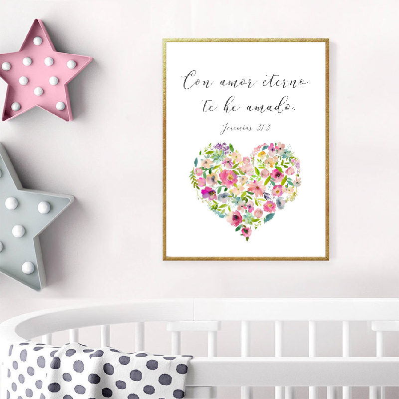 Spanish Bible Verse Love Quote – Baby Nursery In Spanish recenzja i cena