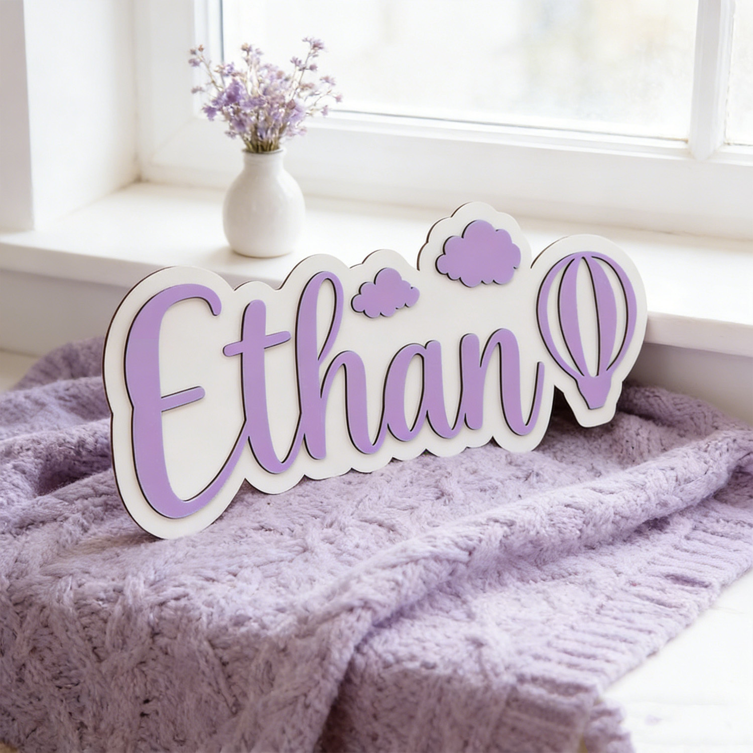 Personalized Hot Air Balloon & – Baby Nursery Gifts recenzja i cena