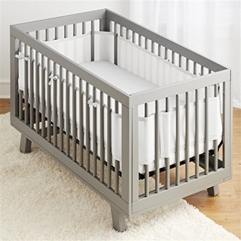Bumper for Baby Bed Fence Cot  – Baby Nursery Girl Room recenzja i cena