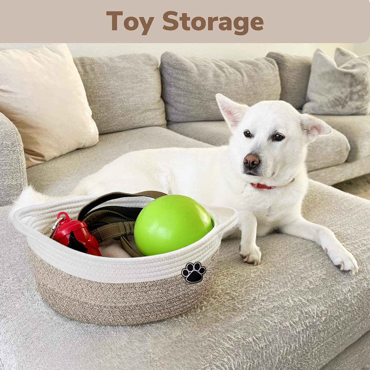 Dog Toy Basket Small Gift Bask – Baby Nursery Games recenzja i cena