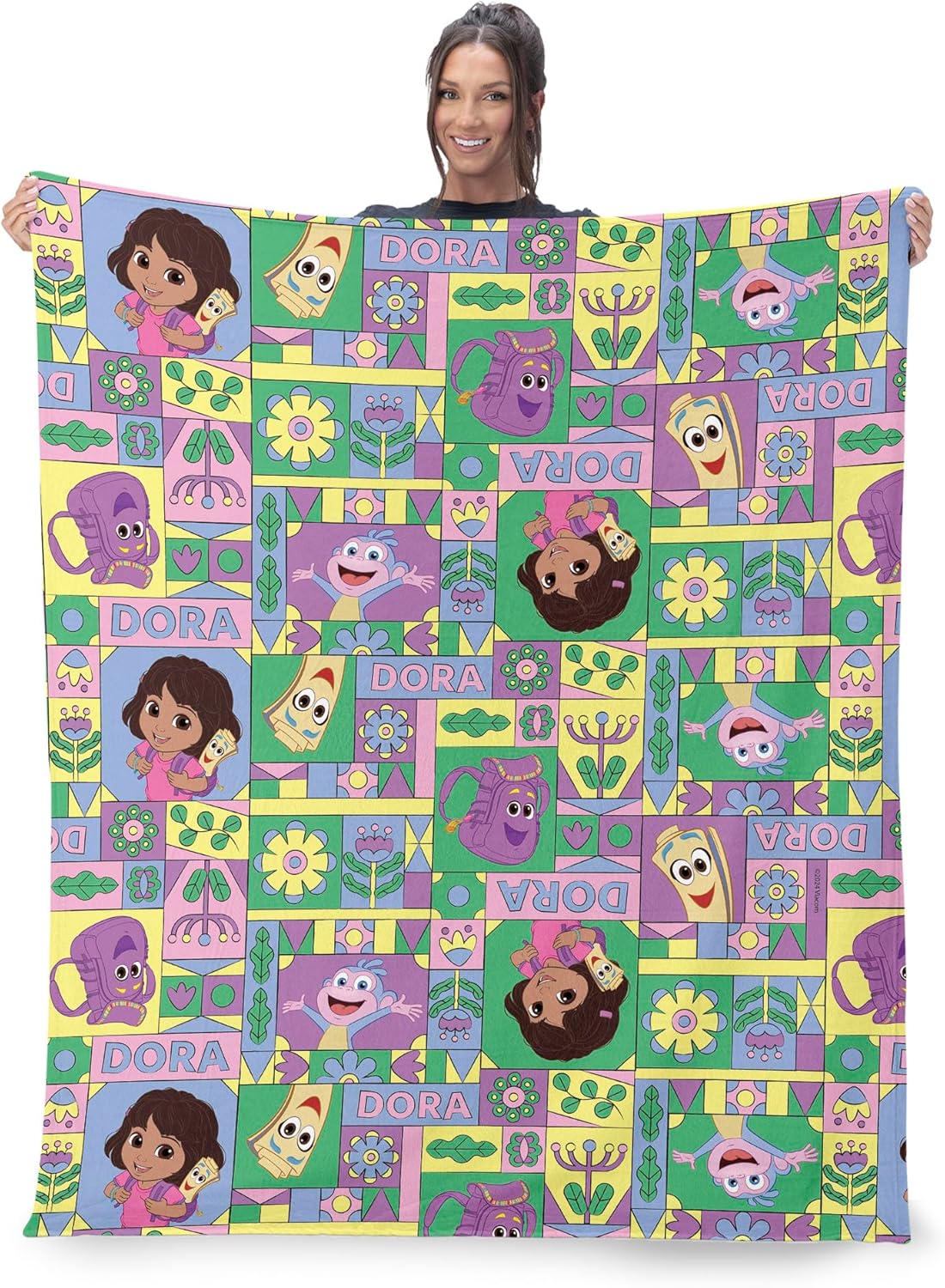 Dora the Explorer Throw Blanke – Baby Nursery In Hospital recenzja i cena