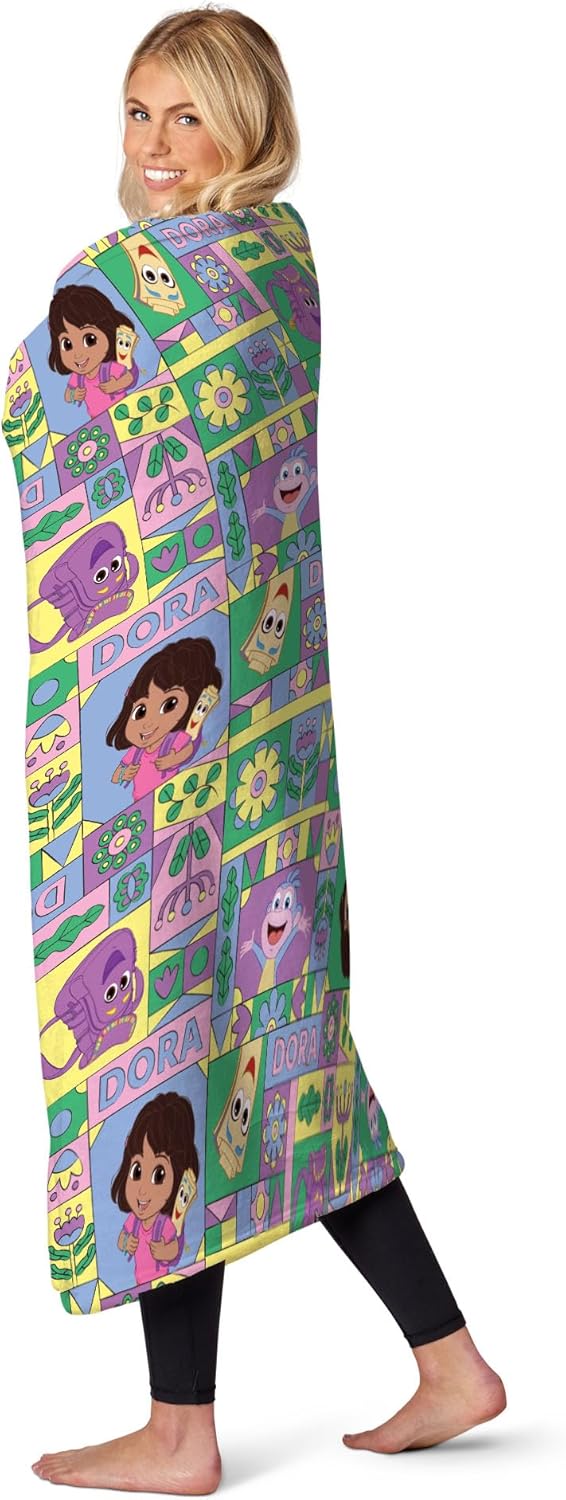 Dora the Explorer Throw Blanke – Baby Nursery In Hospital recenzja i cena