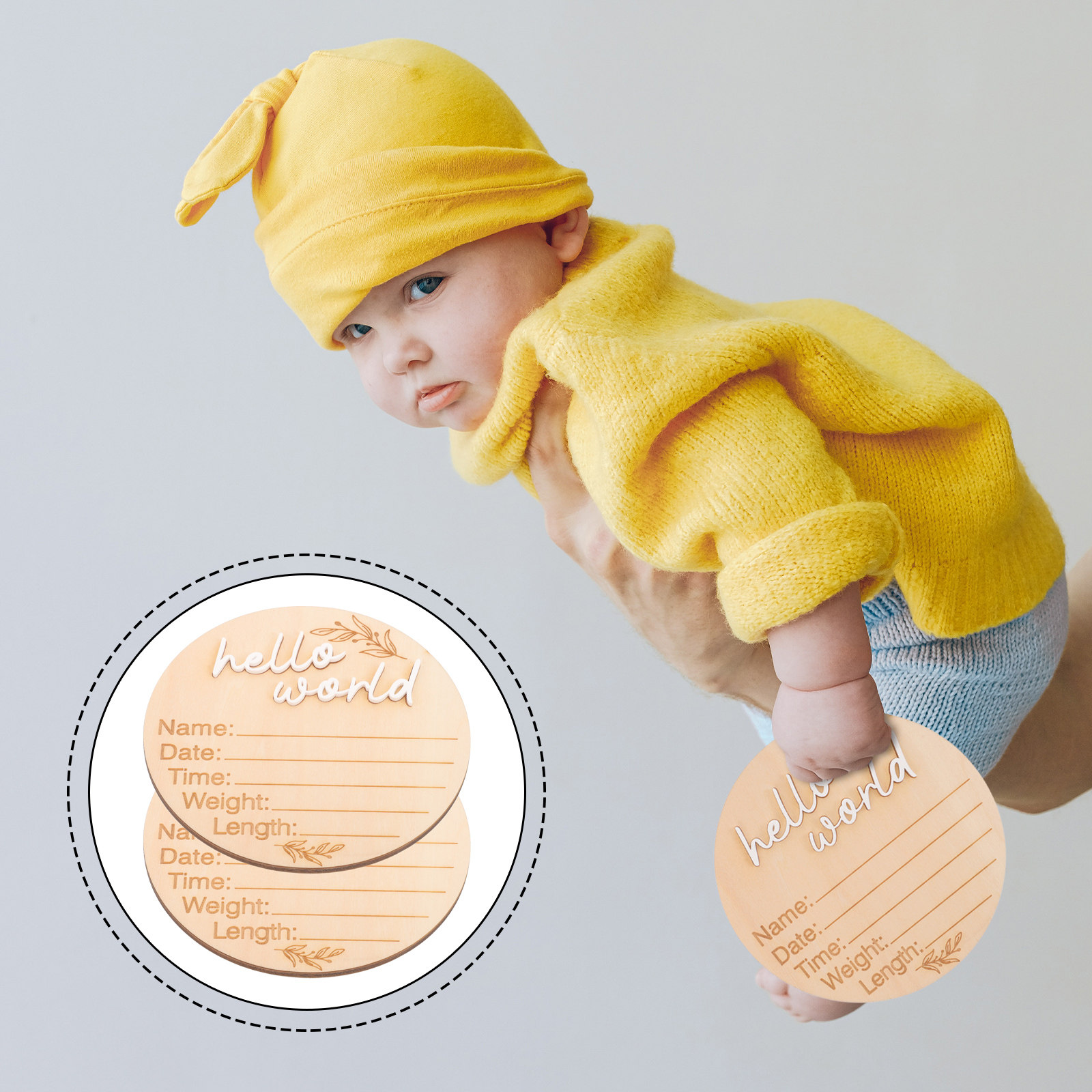 2Pcs Elegant Wooden Baby Birth – Baby Nursery In Hospital recenzja i cena