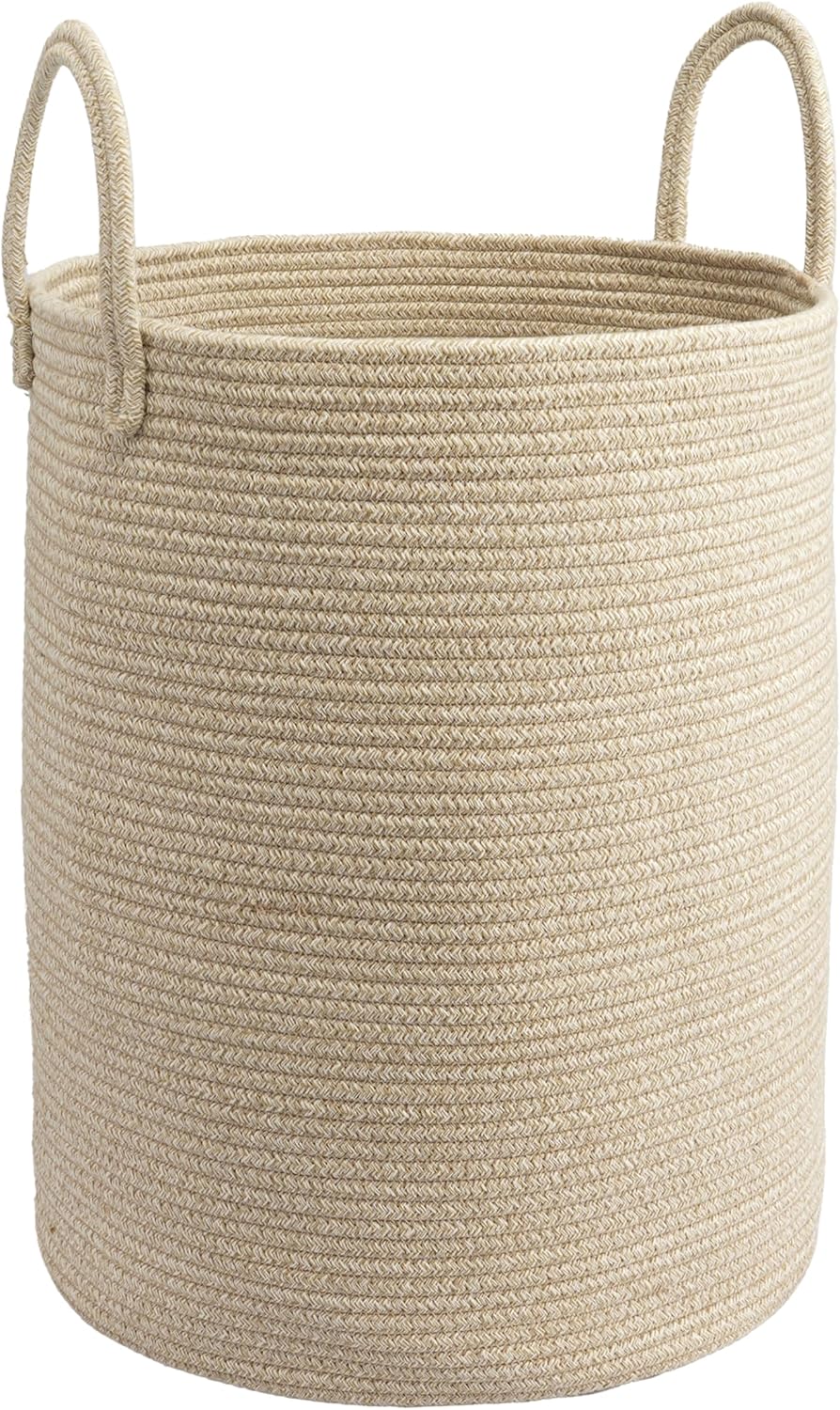 Woven Cotton Rope Laundry bask – Baby Nursery Laundry Hamper recenzja i cena