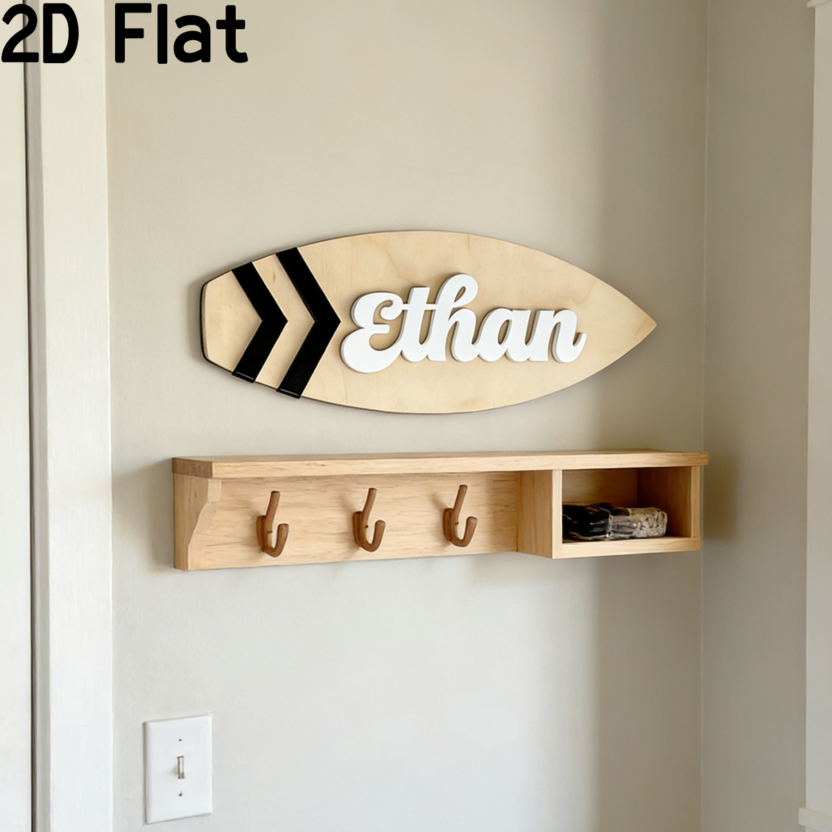 1Pc Custom Surfboard Wooden Ac – Baby Nursery Wall recenzja i cena