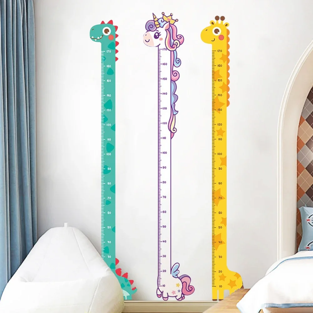 Whimsical Animal Growth Chart  – Wall Decal Nursery recenzja i cena