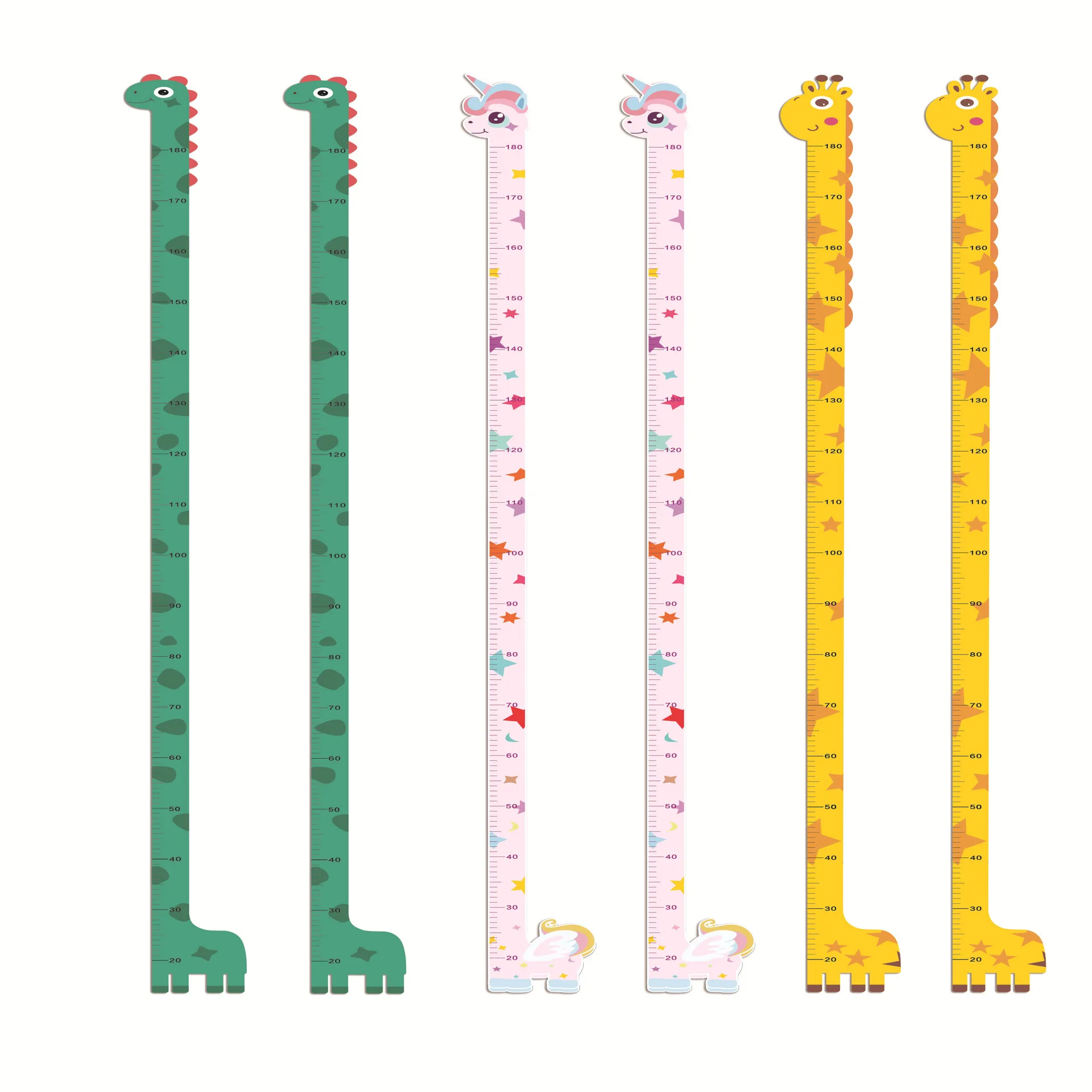 Whimsical Animal Growth Chart  – Wall Decal Nursery recenzja i cena
