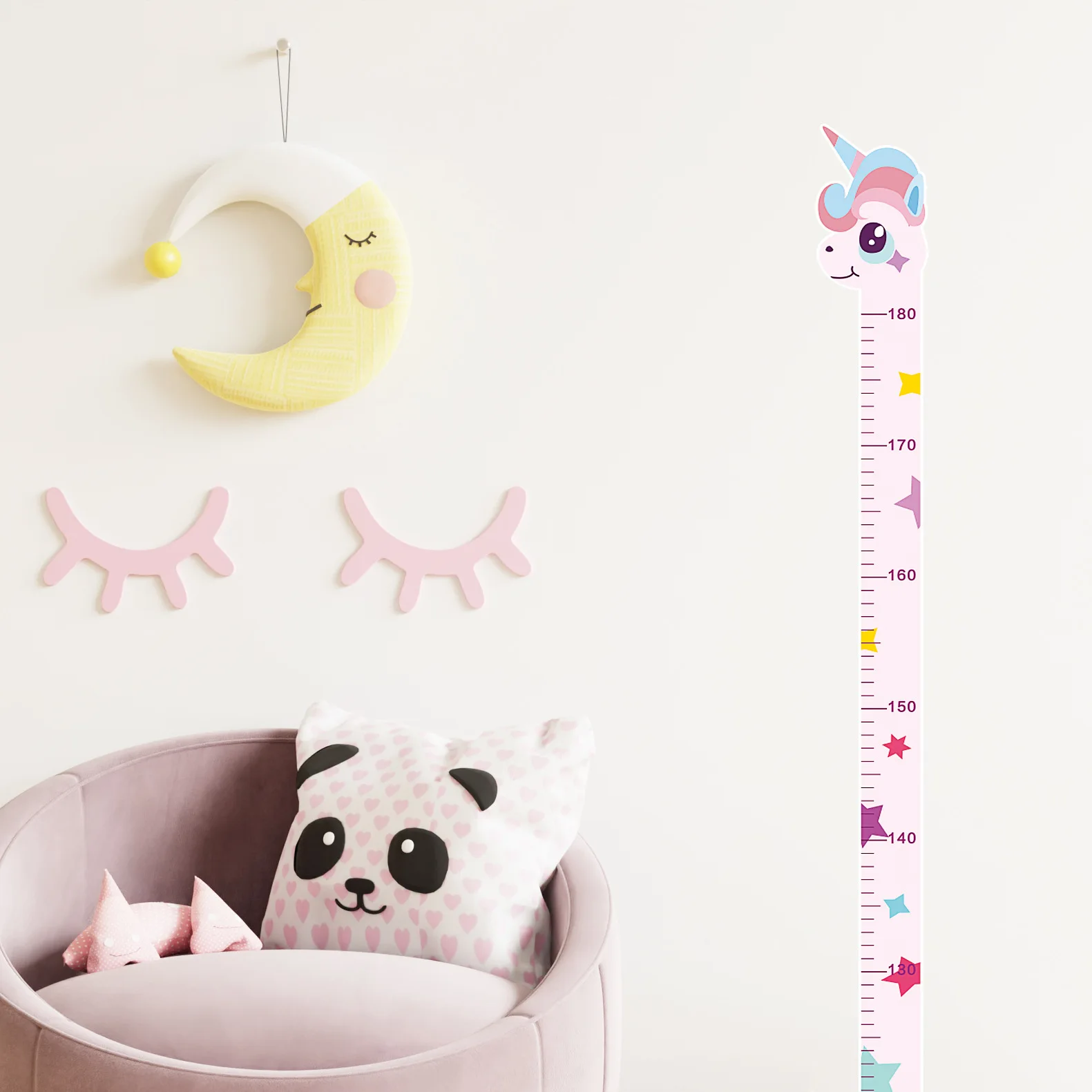 Whimsical Animal Growth Chart  – Wall Decal Nursery recenzja i cena
